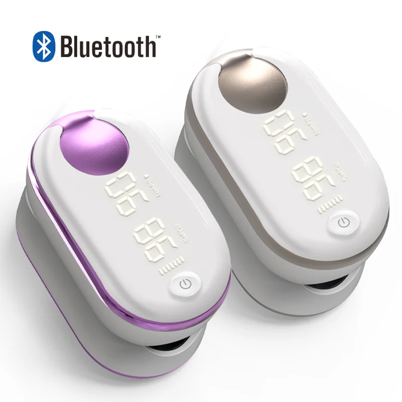 Bluetooth Yonker oximeterpulse finger oxi meter oxymetre rechargeable fingertip oximetro digital pulse oximeters