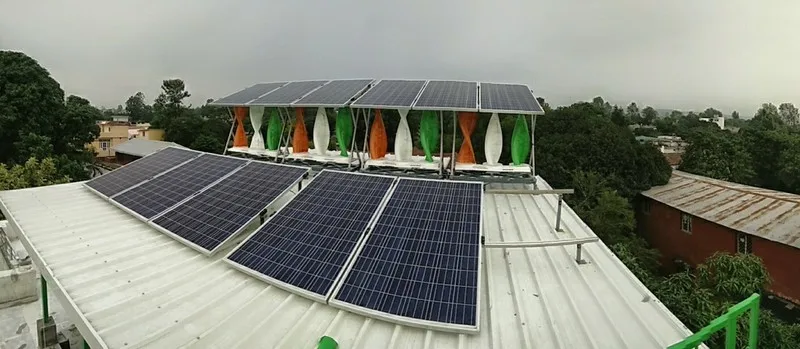 40W100W 150W spiral small Vertical,helix axis wind turbine VAWT