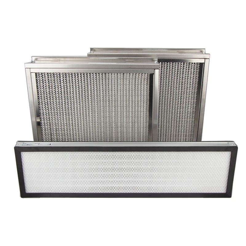Золотой поставщик Hepa V-Bank Mini Pleat ABS пластиковый каркасный фильтр для вентиляции кондиционера и чистоты оборудования