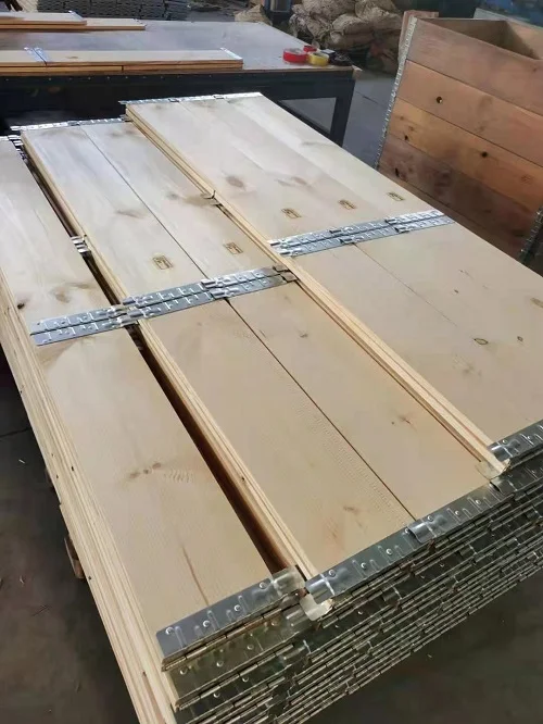 OEM  wood box pallet  custom pallet collar for folding wooden box