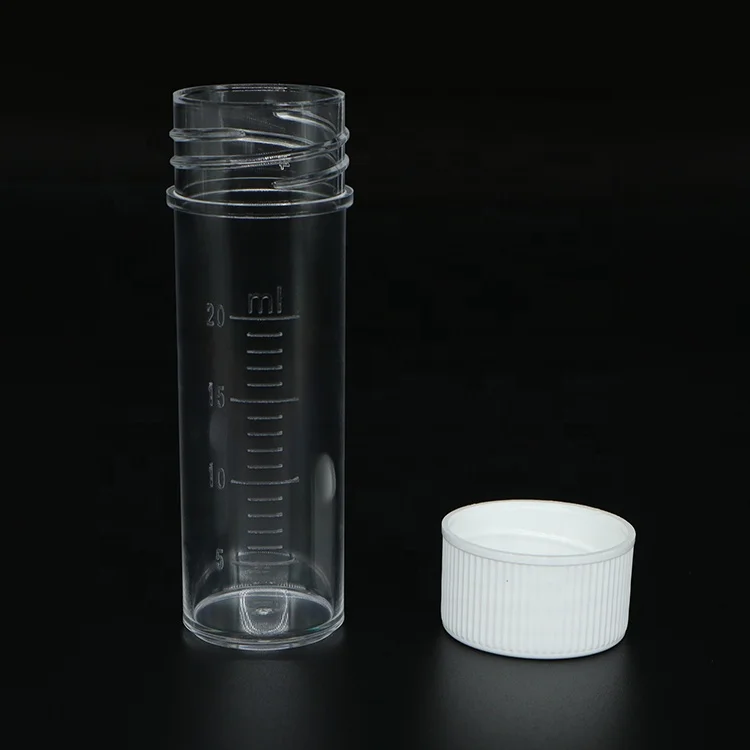Factory supply 25ml plastic sputum specimen container disposable sputum cup medical patient test sputum container