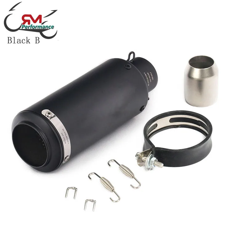 51mm/60mm Motorcycle Pipe Escape Exhaust SCs Muffler GP-project Universal Pitbike Racing Muffler