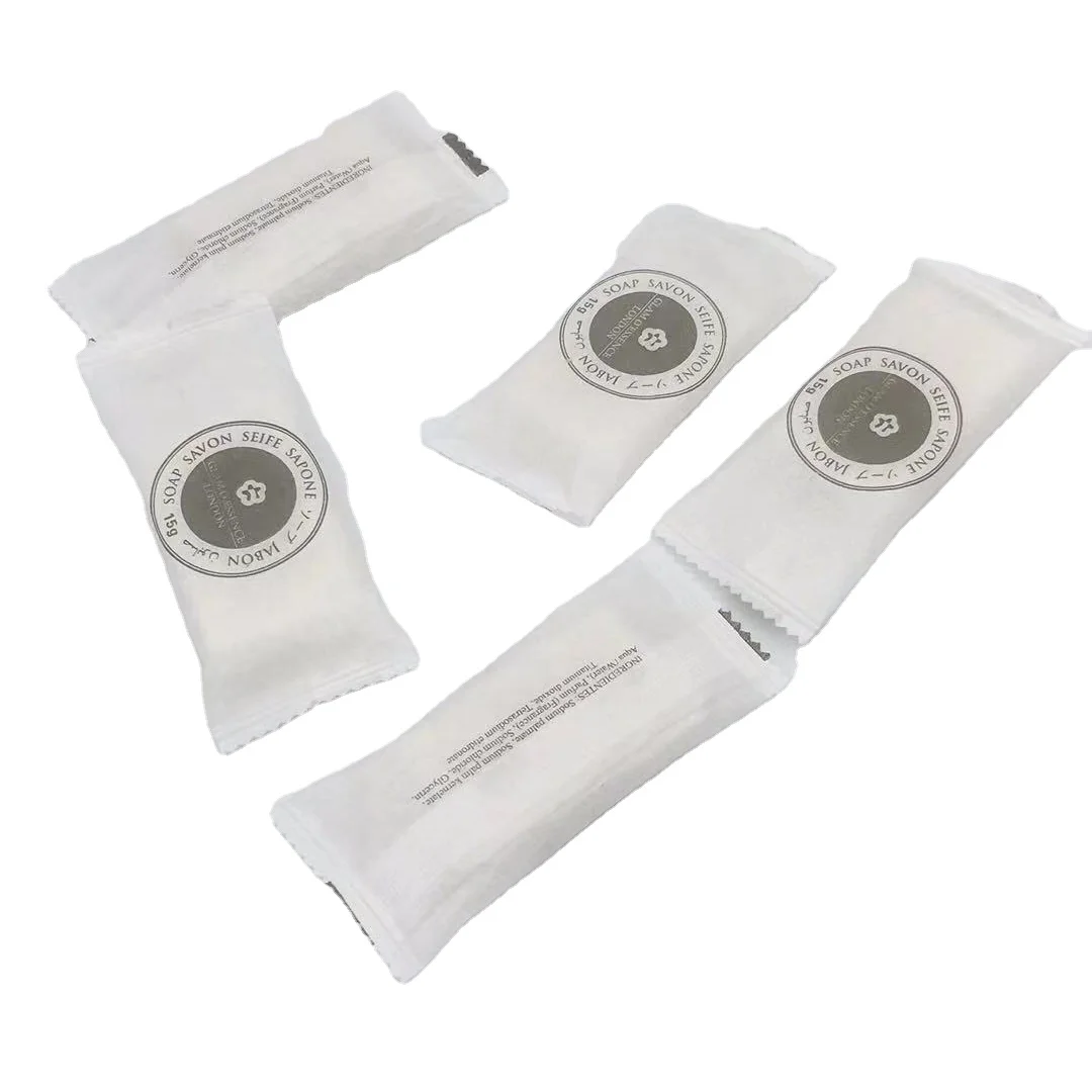 biodegradable paper packed hotel soap