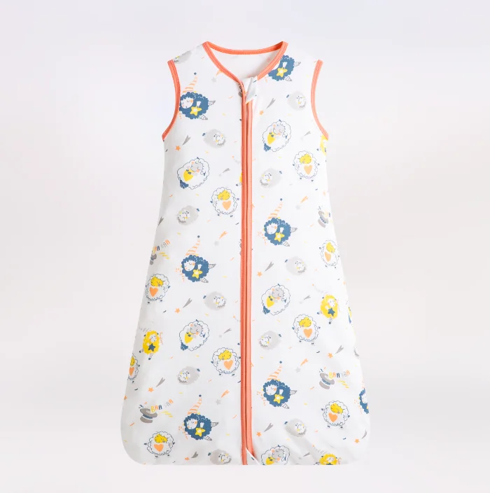 Летняя Пижама-жилет для малышей, без рукавов, для маленьких девочек и мальчиков, ударопрочная сумка для сна для детей
