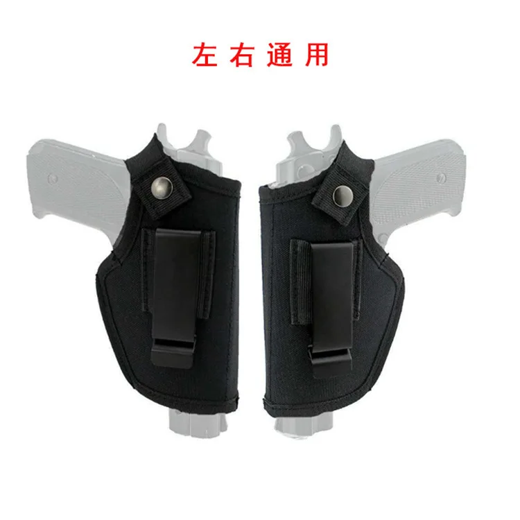 Custom wholesale nylon tactical concealed carry universal belt clip IWB inner holster bag with bullet clip carry leg holster