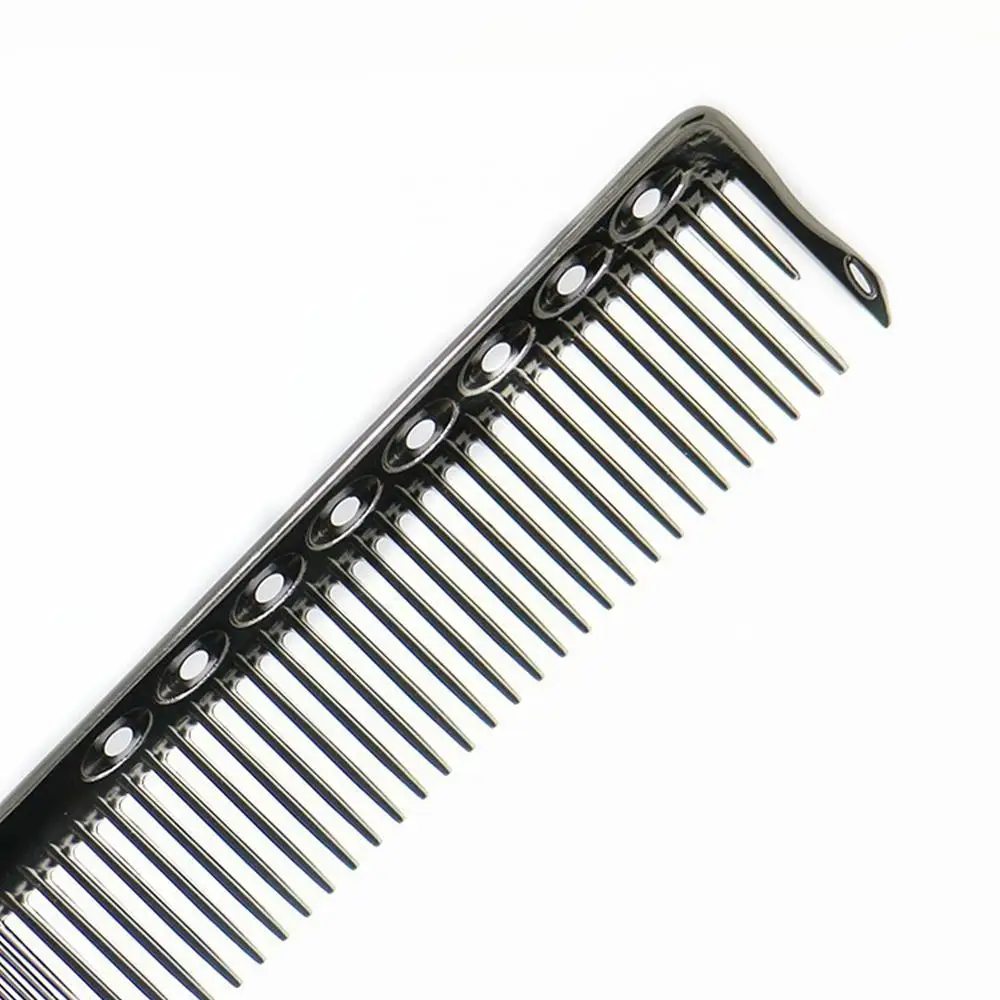 Professional Anti Static Ultra Thin Hair Salon Equipment Barber Aluminum Metal Hair Cutting Comb For Hairdressing Styling