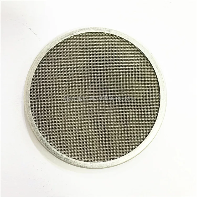 Mulit layers stainless steel wire mesh round filter 80mm diameter metal discs