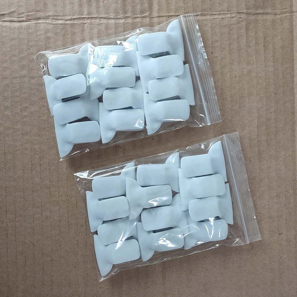 White bedding sheet clamps blanket fasteners comforter clips padded duvet clips