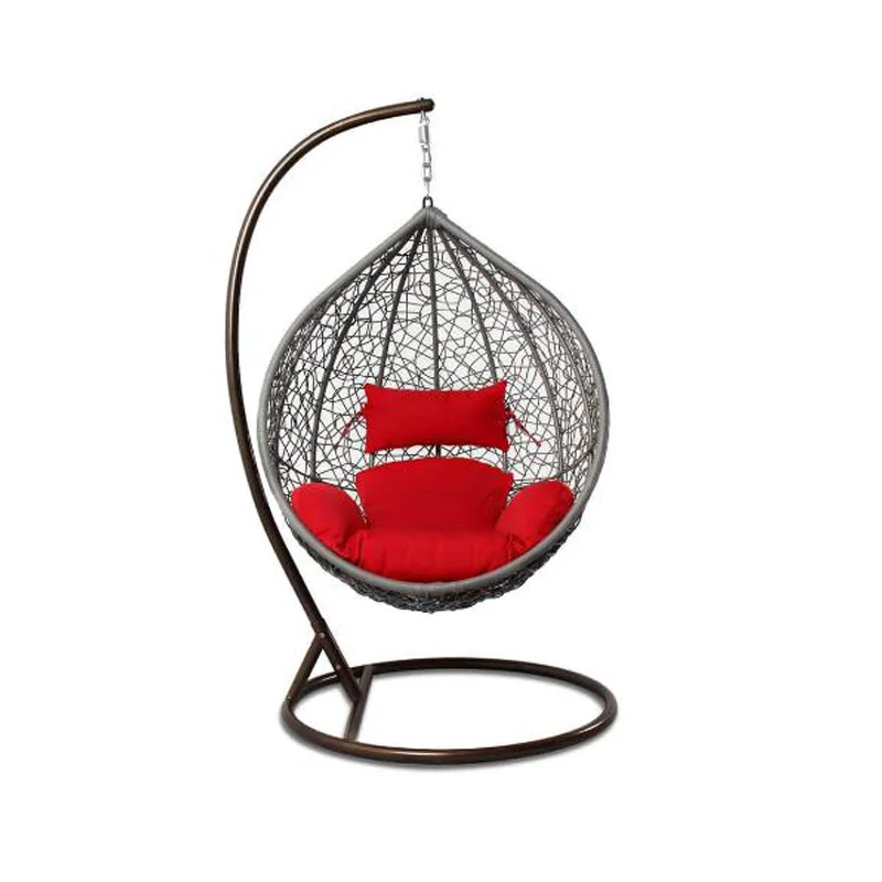 Comfortable Swing Chair Indoor And Outdoor Balcony Leisure Hanging Egg Chair Cushion  Removable Washable Foldable Seat Cushions