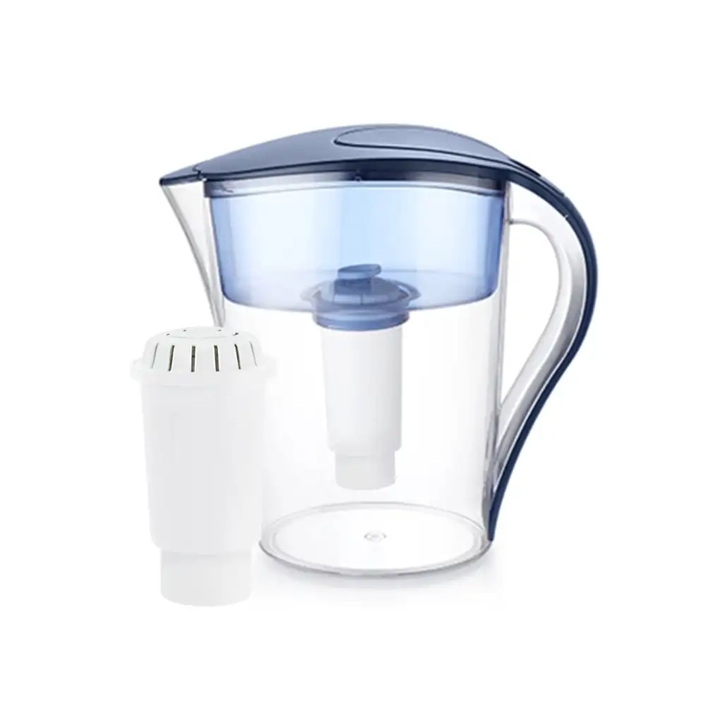 Handle Pitcher Water Purifier Activated Carbon Filter Jug Water Filter Pitcher 12 cup Water Filter Bottles