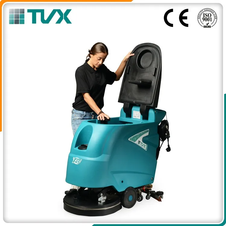 TVX T45 50B floor scrubber machine easy diversion larger cleaning area easy operation