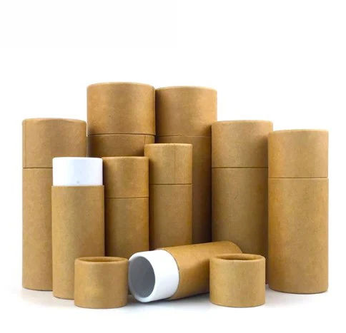 Wholesale manufacturer luxury pretty kraft lipstick paper tube PT4J