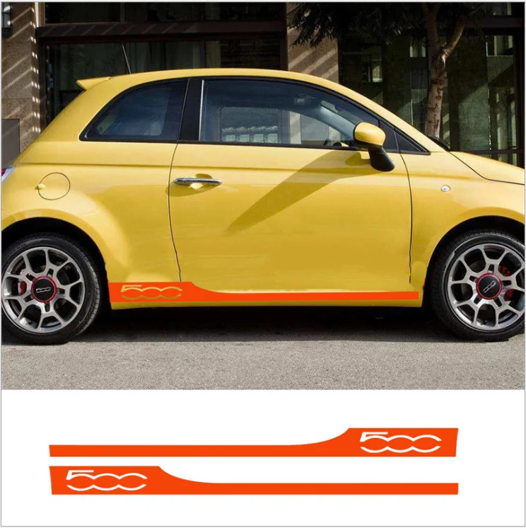 Apply to Fiat 500 car stickers car stickers decorative decorative decorative stickers can be customized