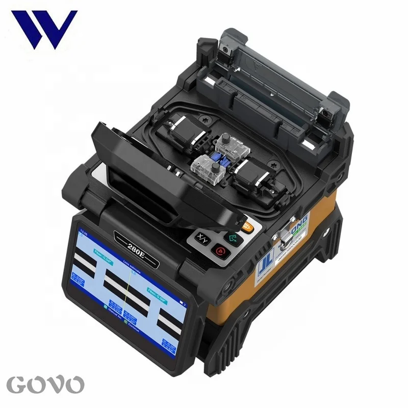 Brand new Fiber Optic Splicing machine  4.3 inch color screen JILONG 280E All-round Middle Trunk Line Fusion Splicer