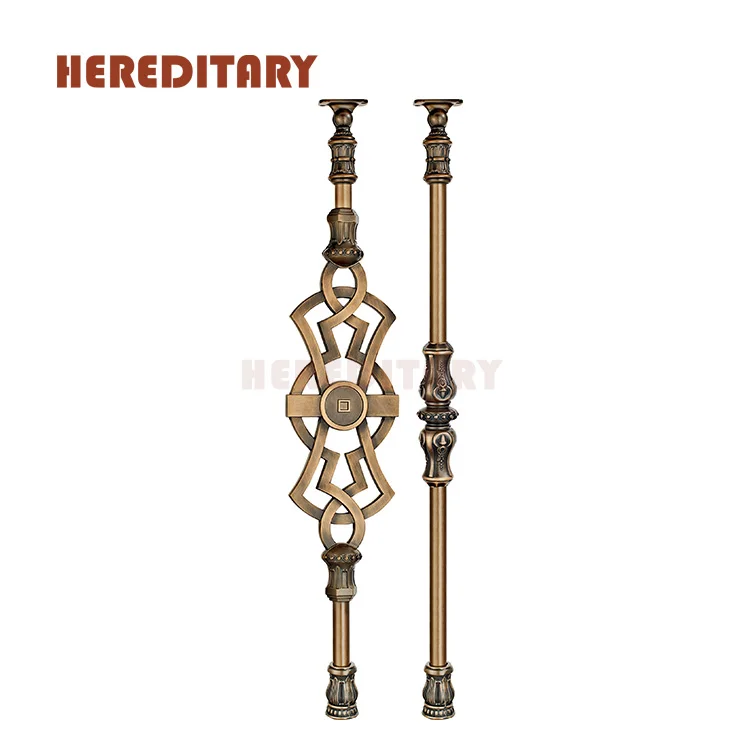 Balcony iron balustrades cast aluminum hand railings designs