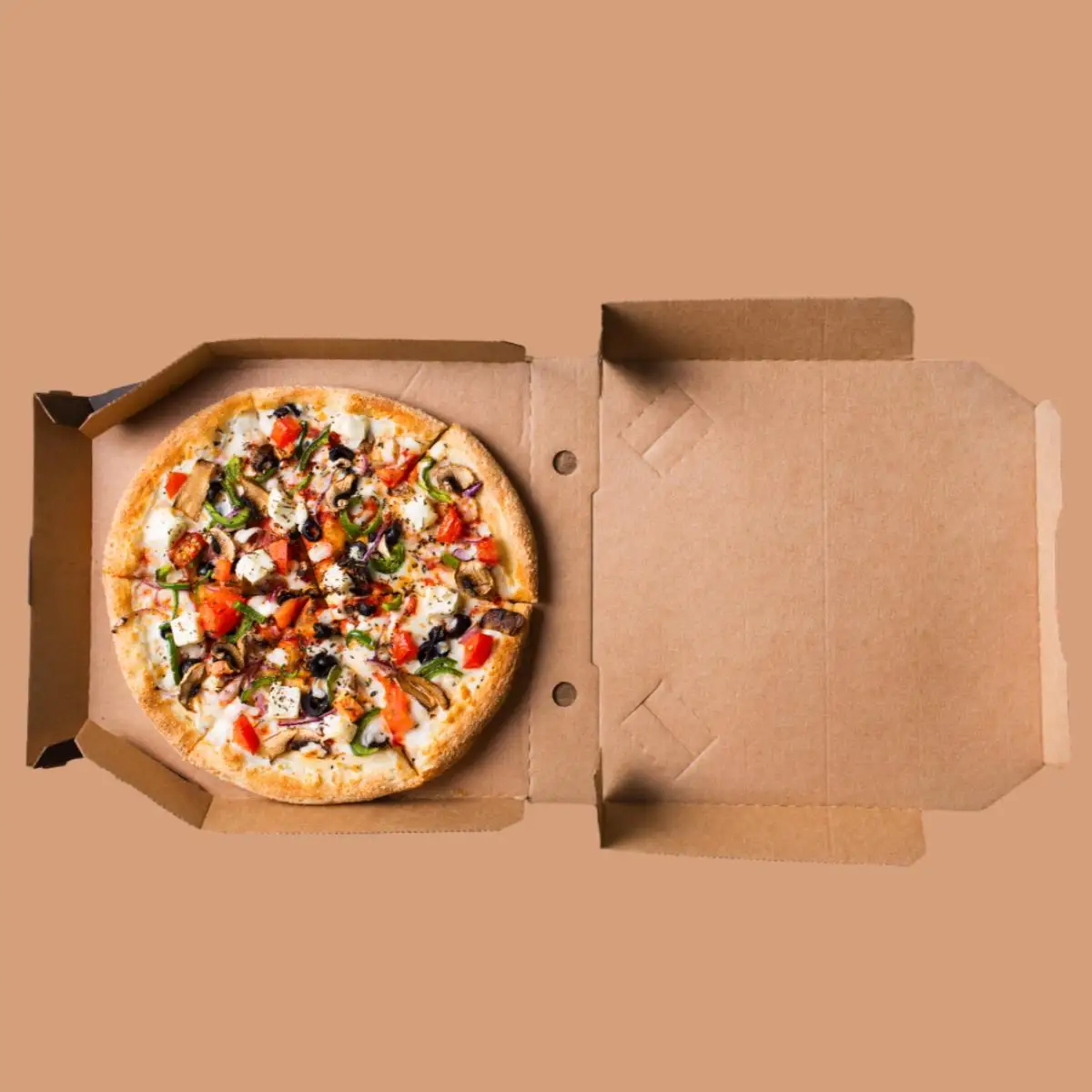 Custom Printed Reusable 12 Inch Pizza Carton Box Black Pizza Box 14X14 Packaging Rectangular Pizza Box
