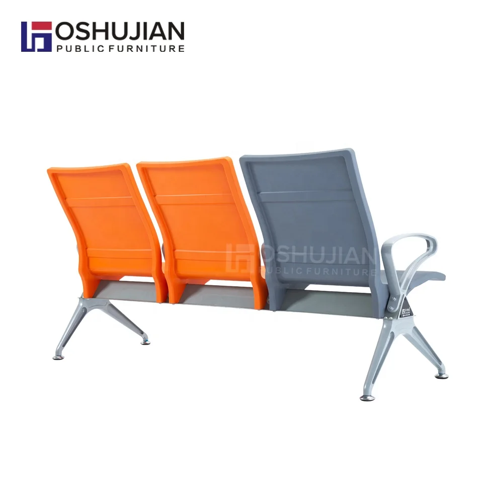 Airport Chair 3 Seater Waiting Chairs For Hospital Clinic Aluminum Public PU seating