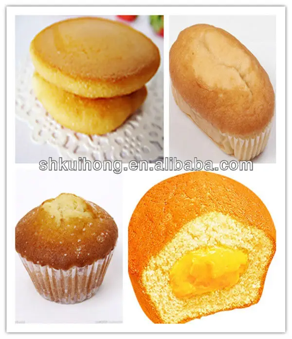 Large output automatic cake making machine cake production line