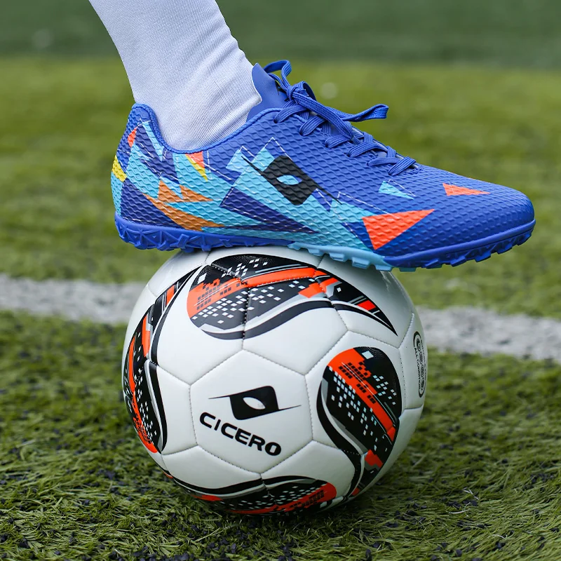 Jinjiang factory wholesale Football Shoes Boots Breathable High Quality Soccer Boots  Girls Soccer Cleats for Kids