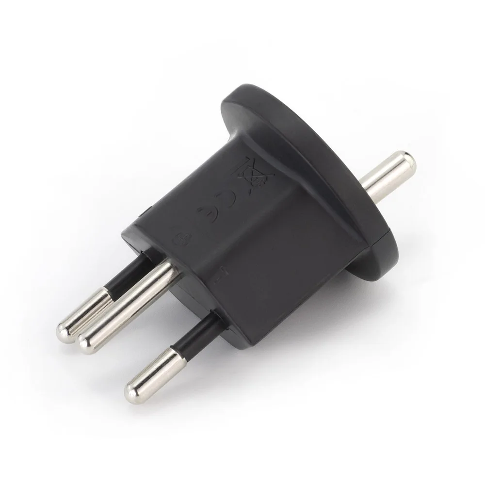Hot selling euro Schuko To Swiss Adapter Plug Swiss World Travel Adapter 10a 250v plug  with ce rohs
