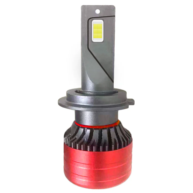 Режущей кромки ножа и красном цветах, продаваемый Авто светодиодные фары круглые светодиодные фары для автомобиля лампы для передних фар h4 h11 9005 h7 9006 9005 6000 К