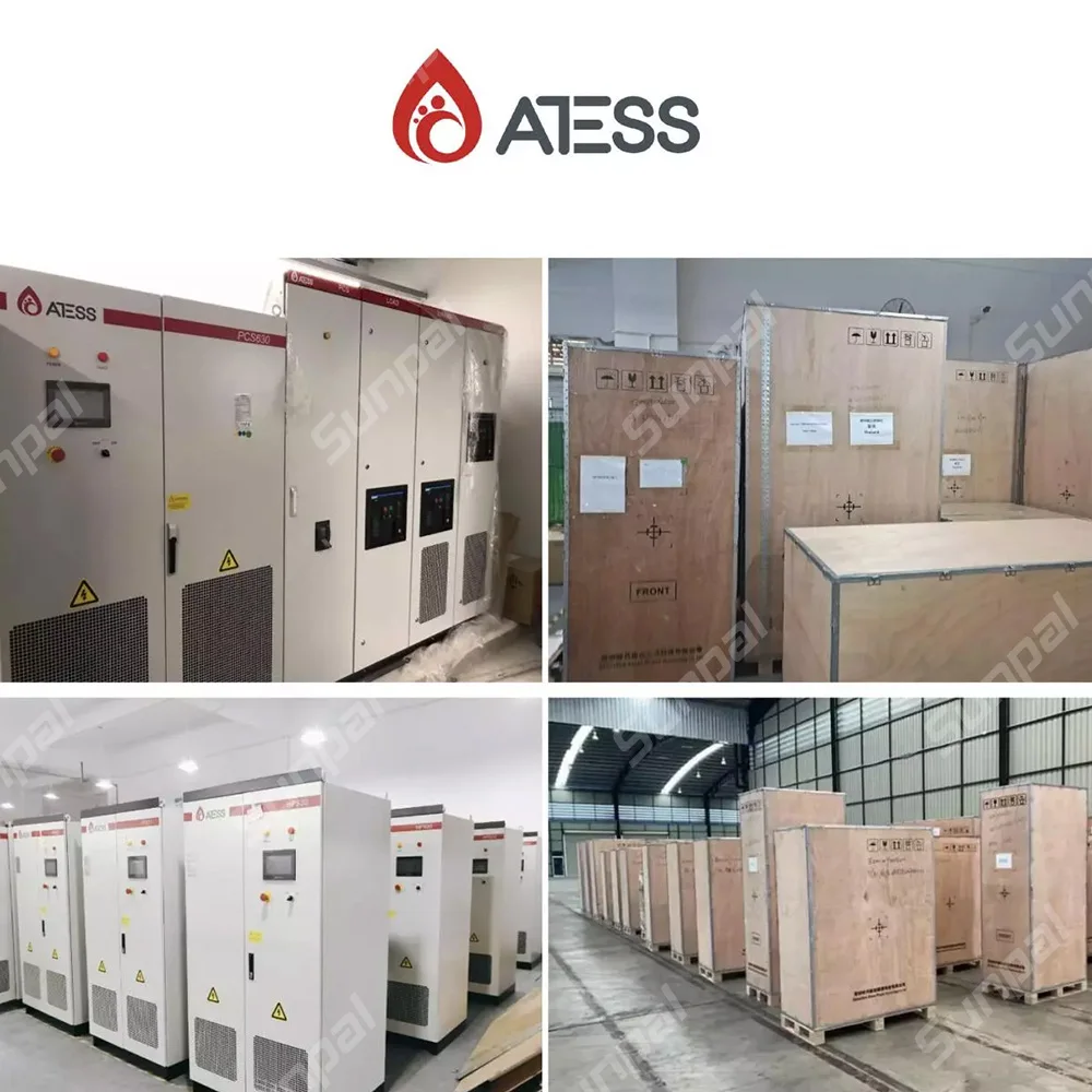 Atess Solar Inverter High Frequency 30Kw 50Kw 100Kw 120Kw 150Kw Three Phase Solar Pv Grid Tied Inverter