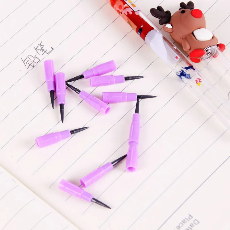 Princess girls pencil cheap factory wholesale plastic bullet pencils