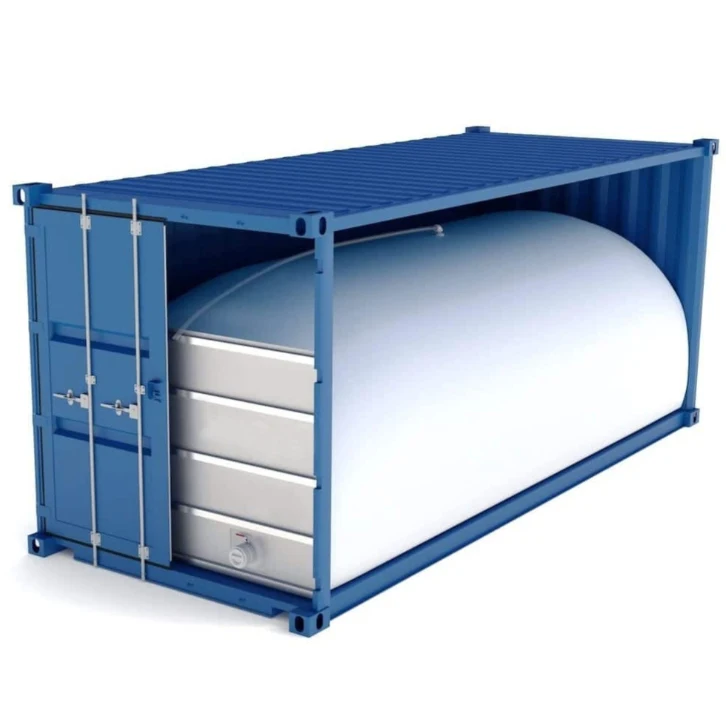 24000L Liquid Bulk Flexitank Bag 20FT Bitumen Flexitanks Big Bag Suitable For Liquid Transportation