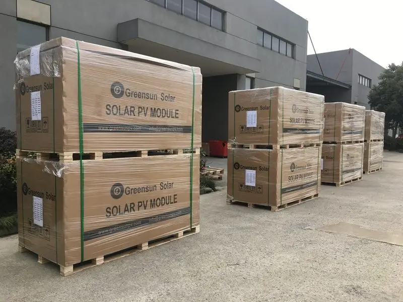 Greensun Solar System Hybrid 200Kw 10MW 20MW 30MW 40MW 50MW 60MW Solar System Solar Power Plant Cost With Battery Container