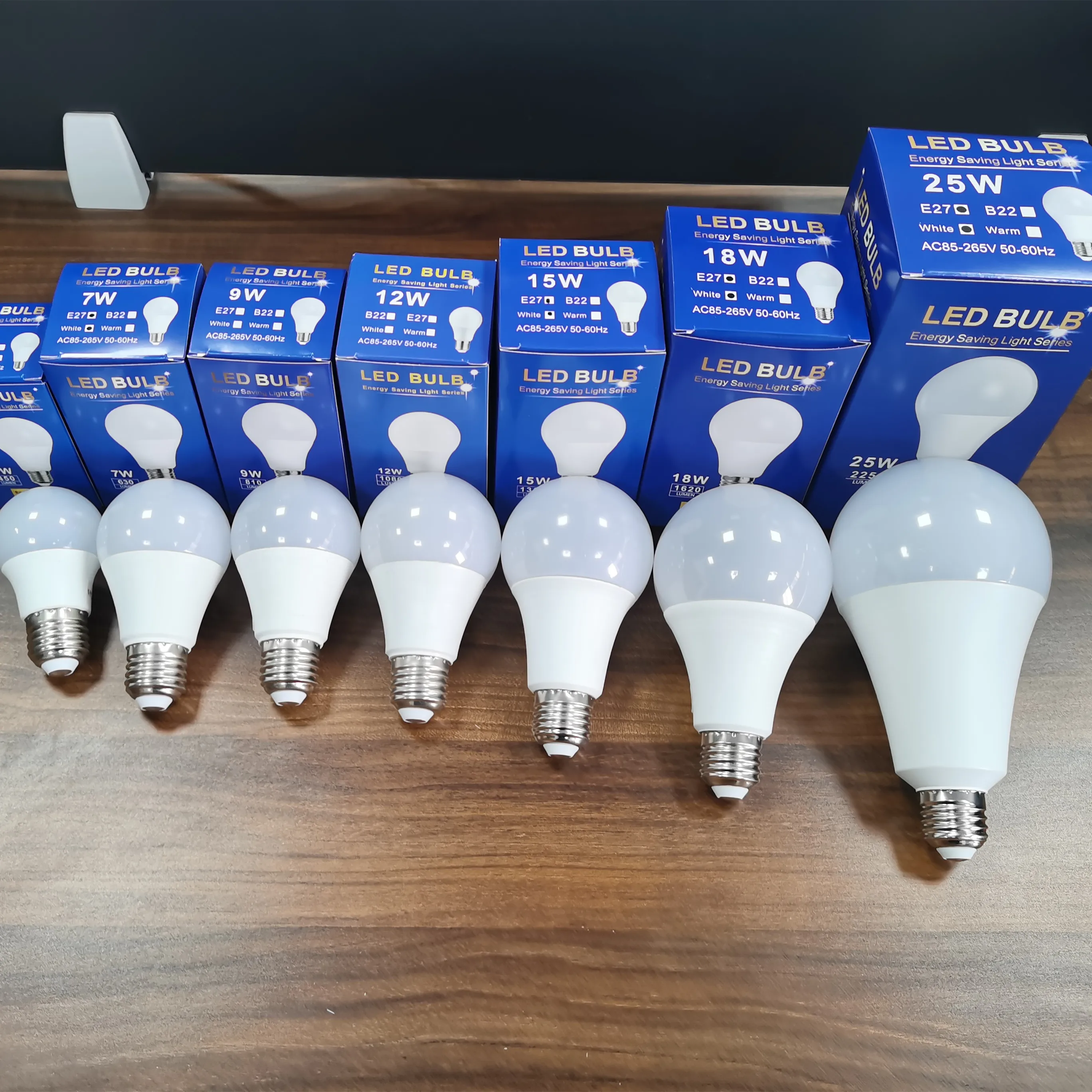 China Manufacture high quality 3W 5W 7W 9W 12W 15W 18W electric LED DOB Light Bulbs E14 E27 B22 energy saving