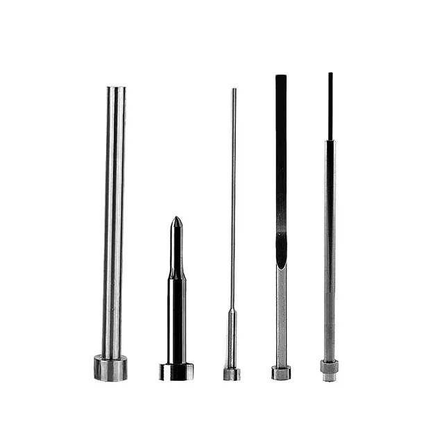 Nitrided Vacuum HSS Ejector Pin And Ejector Sleeve For Plastic Mold Part For Injection Industrial