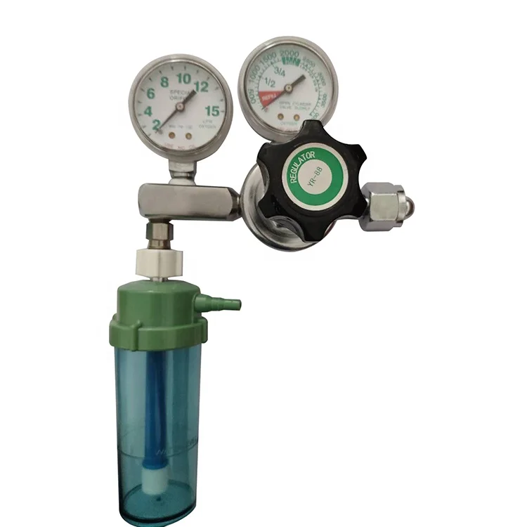 2023 year YR-88 NINGBO KangWei Brass Western Medical Oxygen Regulator Precision Medical Oxygen Regulator Manufacturers