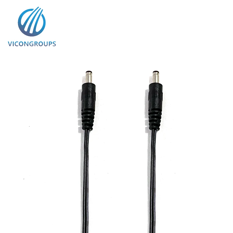 DC35135 angle head  DC5521 straight head cable Dc5521 male to female for heating products