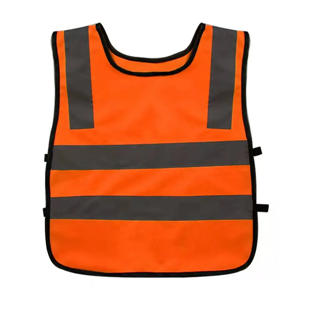 Child Traffic Visibility Water Wholesale Warning Fluorescent Yellow Baby Kids Bike Reflective Safety Vest