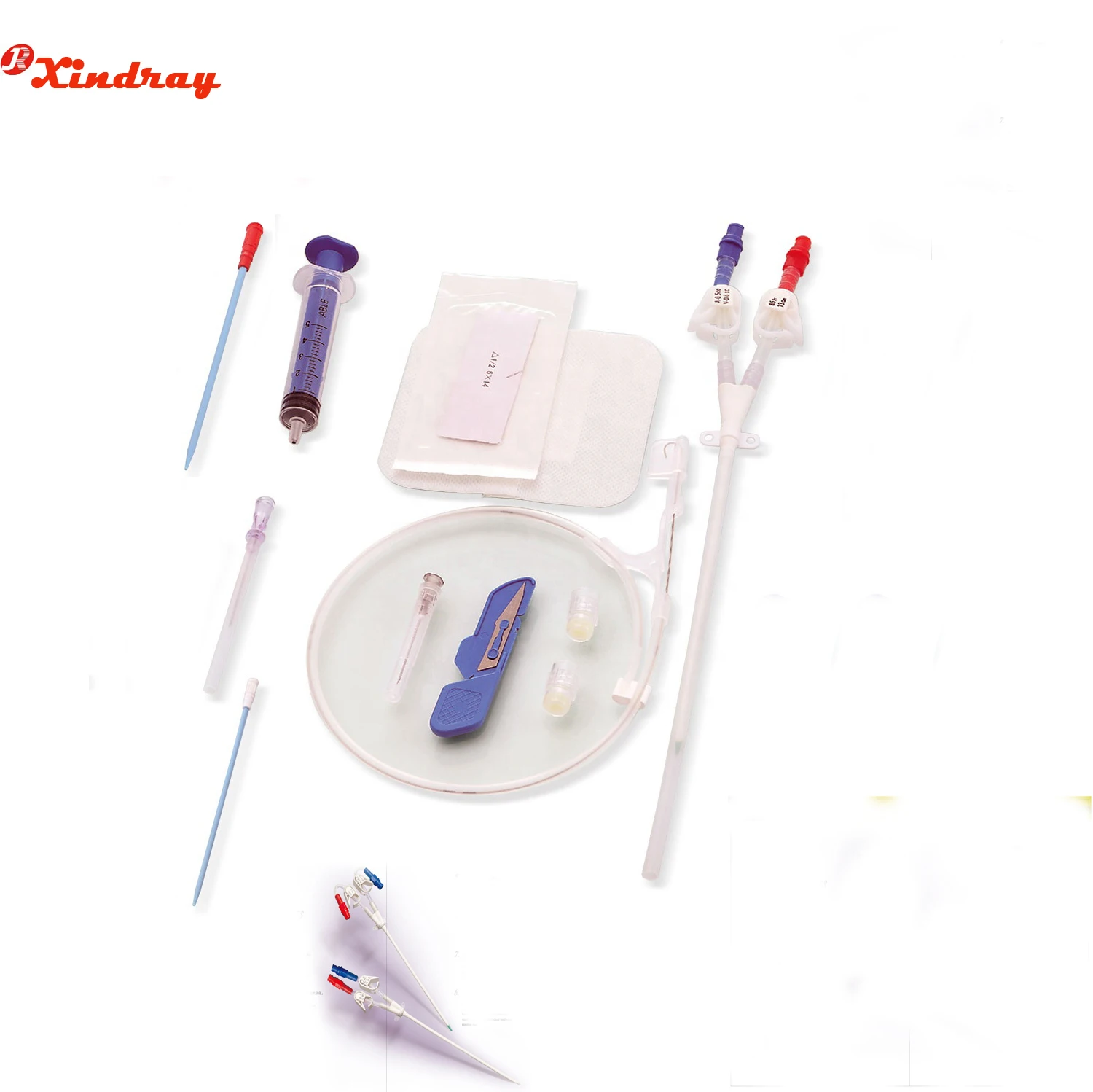 Good Quality and Reliable Medical Safety dialysis hemodialysis catheter