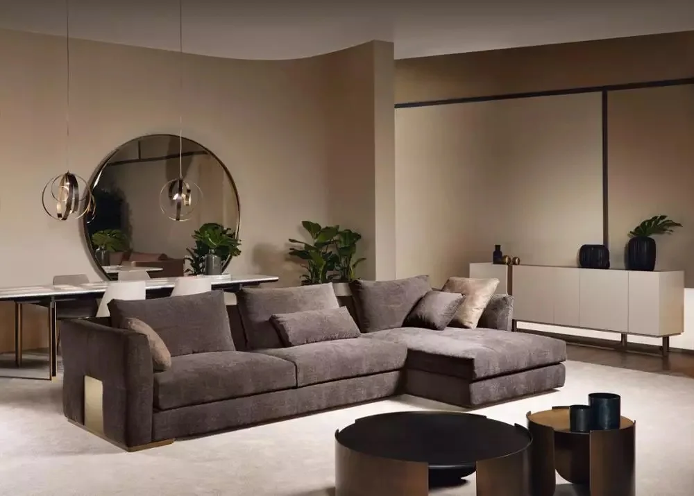 Baking Lacquer Craft Sideboard Wooden High Quality Storage Buffet Cabinet