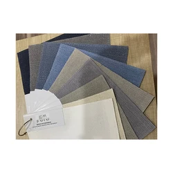 Market Trend Check Woven Sofa Fabric Fabric Linen Cotton Dobby Knitted Fabric