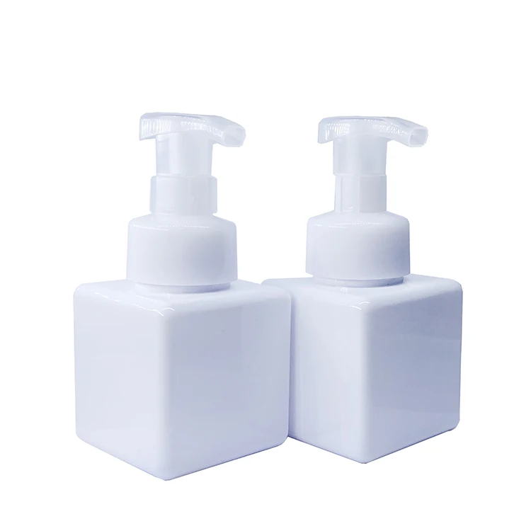 250 мл 500 пены для умывания лица дозаторы жидкого мыла розовый прозрачный устройство образования насос домашних животных квадратные пластиковые бутылки