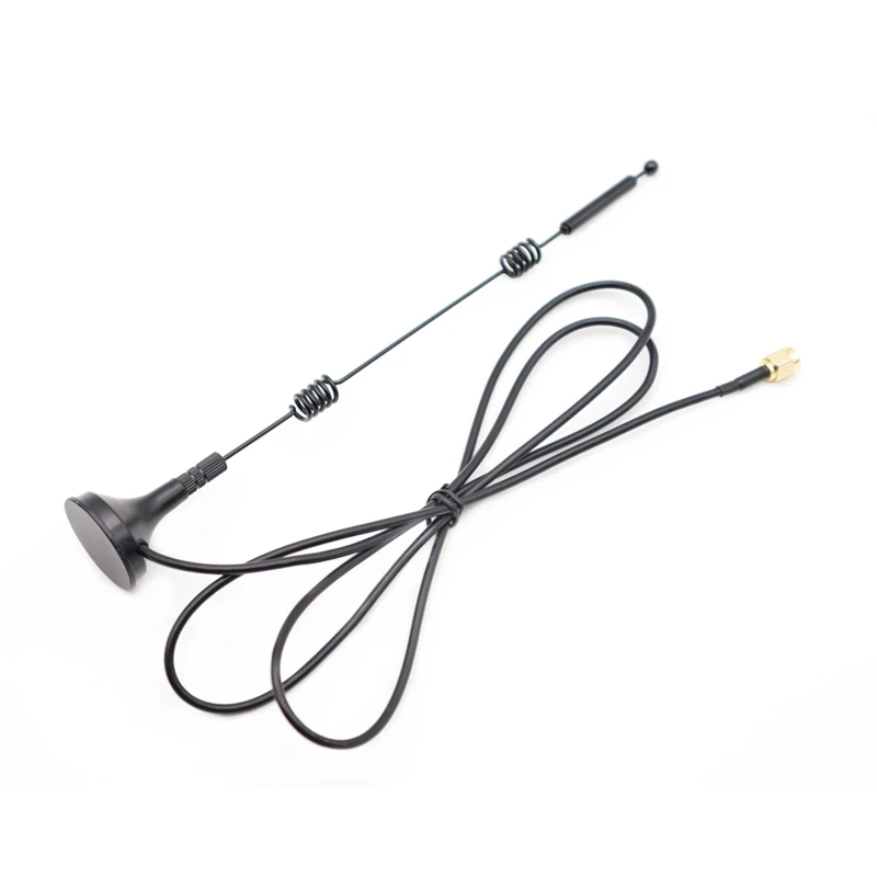 Hot Sale magnet mounted dual band 2.4ghz 5.8ghz 2.4g 5.8g 5g GPS LTE sucker wifi antenna With SMA ts9 crc9 connector
