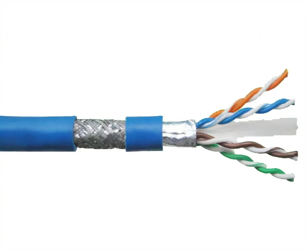 Brother-Y 4 Pairs  UTP/FTP/SFTP Ethernet Cable with Ground Wire Cat6 Cable 305m Roll Price