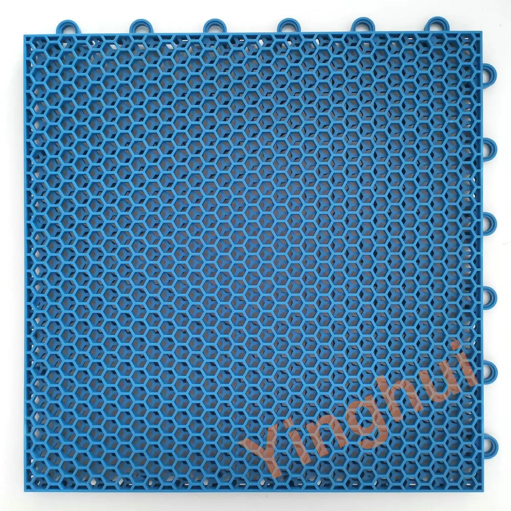 O-01 Easy To Install Plastic Portable Floor Outdoor Basketball Floor Fustal Volleyball Court Flooring For Sale