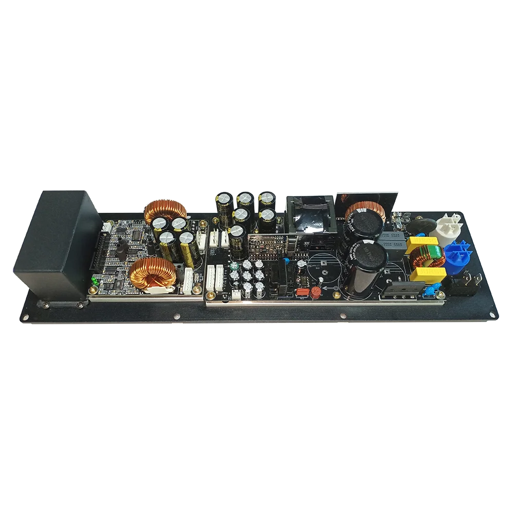 2 channel 600w class d dsp active speaker plate amplifier module with 110v/220v voltage switch for powered subwoofer line array