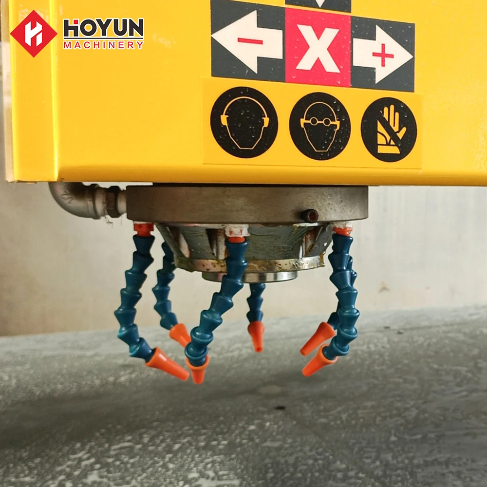 HONGYI stone countertop processing center CNC Sink hole Cutout cutting Machine for quartz marble granite cutting polishing