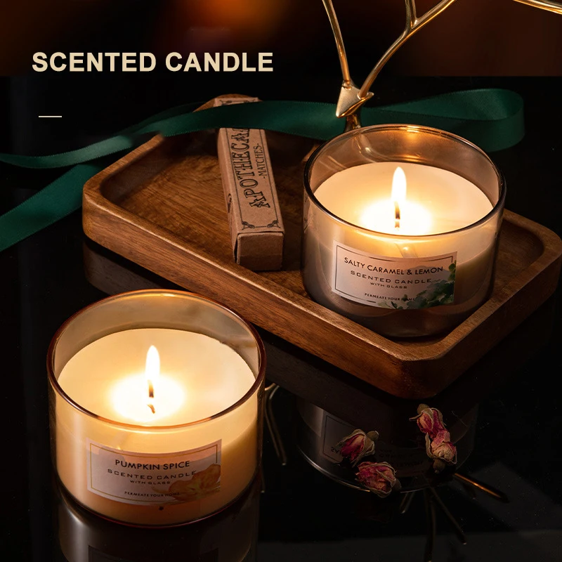 2023 New Aromatherapy Candle Soy Wax Romantic Gift Set Home Aromatherapy Candle