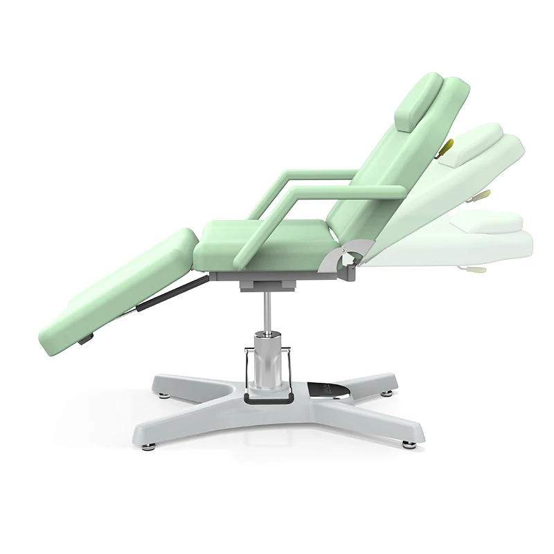 Гидравлическая кровать для ресниц, портативный стул для лица, массажный стол, стул для салона красоты, спа, тату