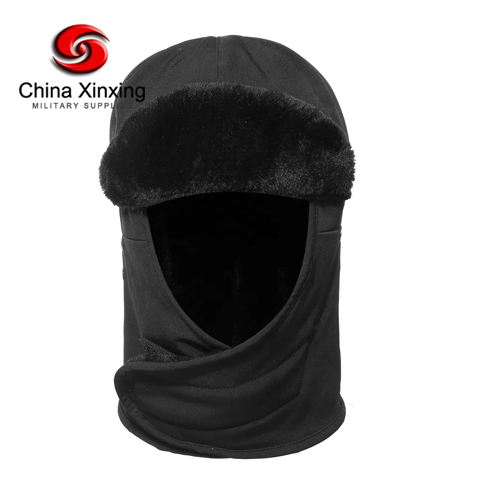 CHINA XINXING Factory Price Aviator Hat WC03 Combat Black Custom Winter Hat for Men Cold Outdoor