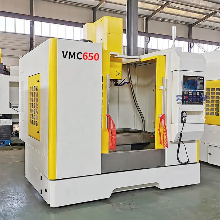 High precision mini cnc milling machine 4 axis vmc 650 cnc metal milling machine