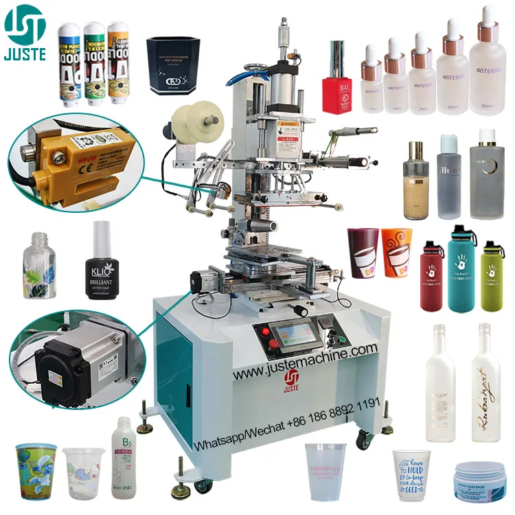 Mini Digital Hot Foil Stamping Machine Nylon Cable Tie Hot Stamping Machine For Book Binding Tpu Cover Edge Grinding Price Ruler