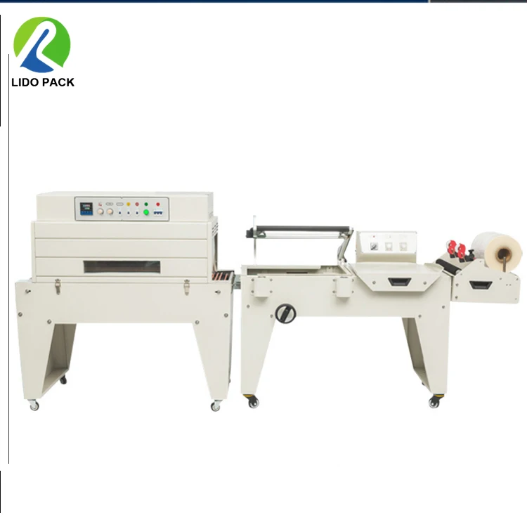 Wholesale Special Latest Factory Automatic L Type Heat Shrink Film Wrapping Machine With L Bar Sealer Shrink Heat Tunnel