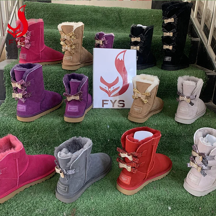 
Fashion luxury snow woman boots rhinestone girls boots for kids new arrivals 2020 